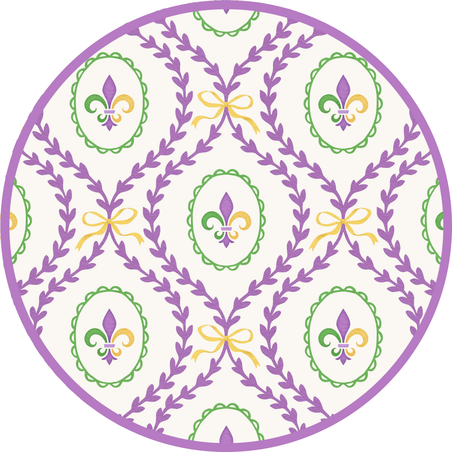 Pre Order 146: Mardi Party- Girls Trellis Knit Flutter Shirt