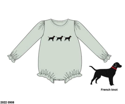 Customer Choice Pre Order 1: Girls French Knot Lab Bubble