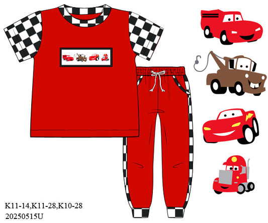 RTS: BBS Dress Up- Boys KaChow Knit Jogger Set