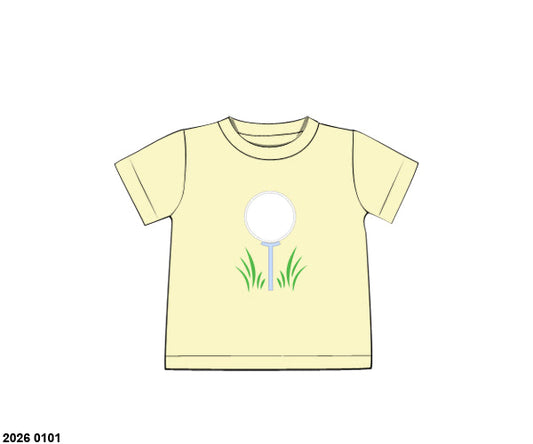 RTS: Sport Collection- Boys Golf Monogram Shirt