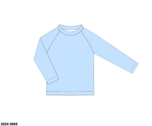 RTS: Prescott Plaid & Petals- Boys Rash Guard Top