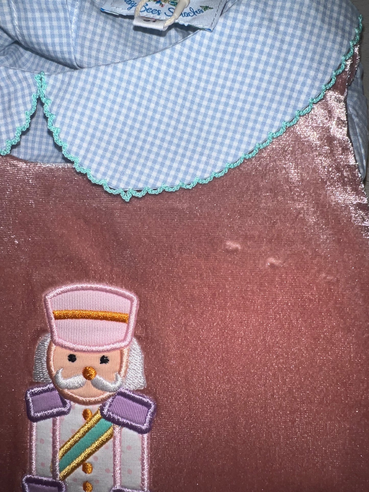 RTS: DEFECT- Pastel Nutcrackers- Girls Velvet Bubble