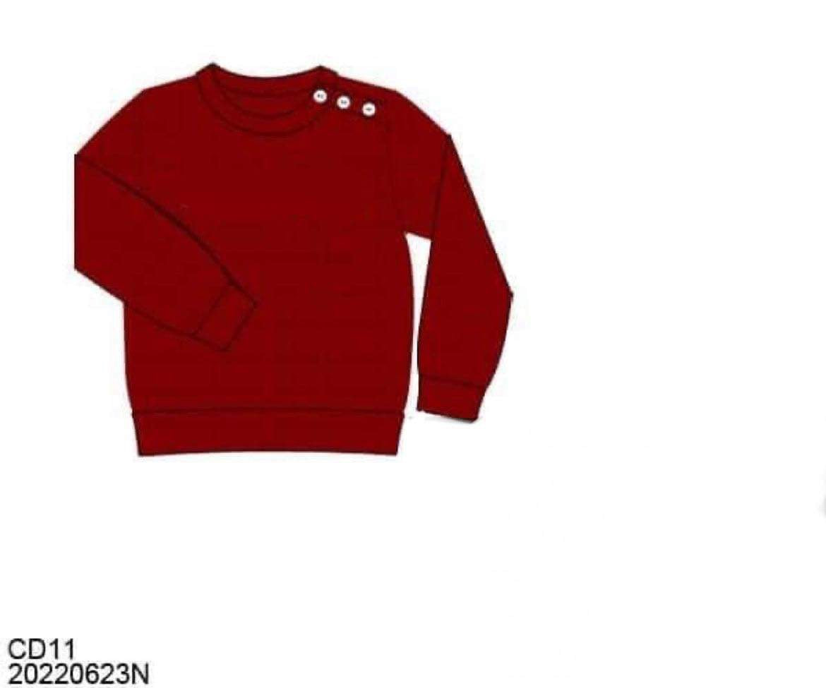 RTS: Santa Sweater - Red Unisex Sweater