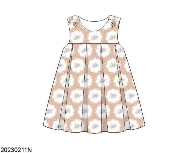 RTS: Hadley Floral Retro Knit Dress