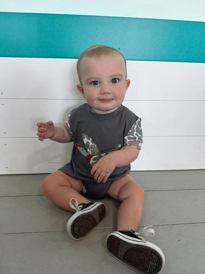 Pre Order 139: Causey Camo- Boys Knit Bubble