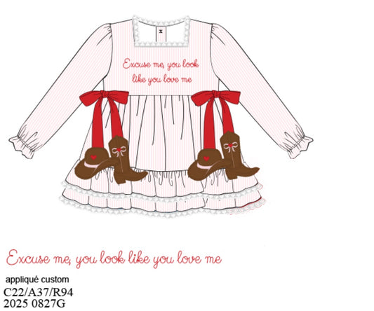 Pre Order 132: Excuse Me- Girls Woven Shirt