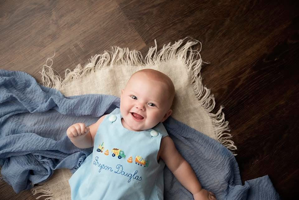 Pre Order 139: French Knot Construction- Boys Knit Bubble