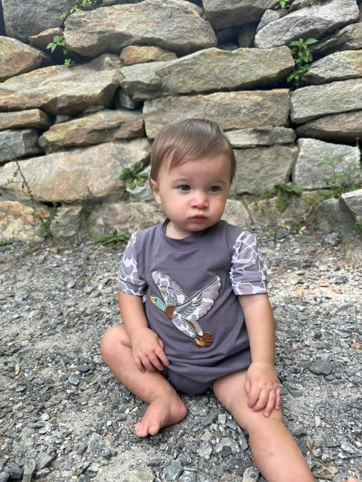 Pre Order 139: Causey Camo- Boys Knit Bubble