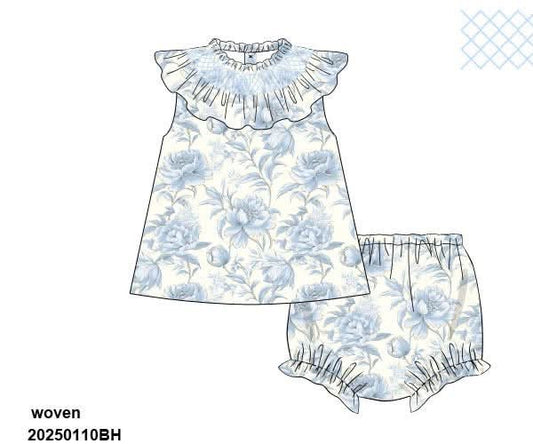 RTS: Wellington- Girls Woven Bloomer Set