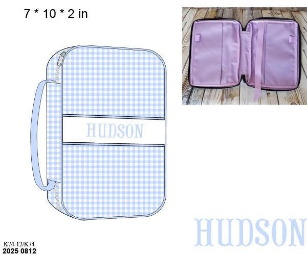 Pre Order 148: Scripture Keepers- Blue Gingham