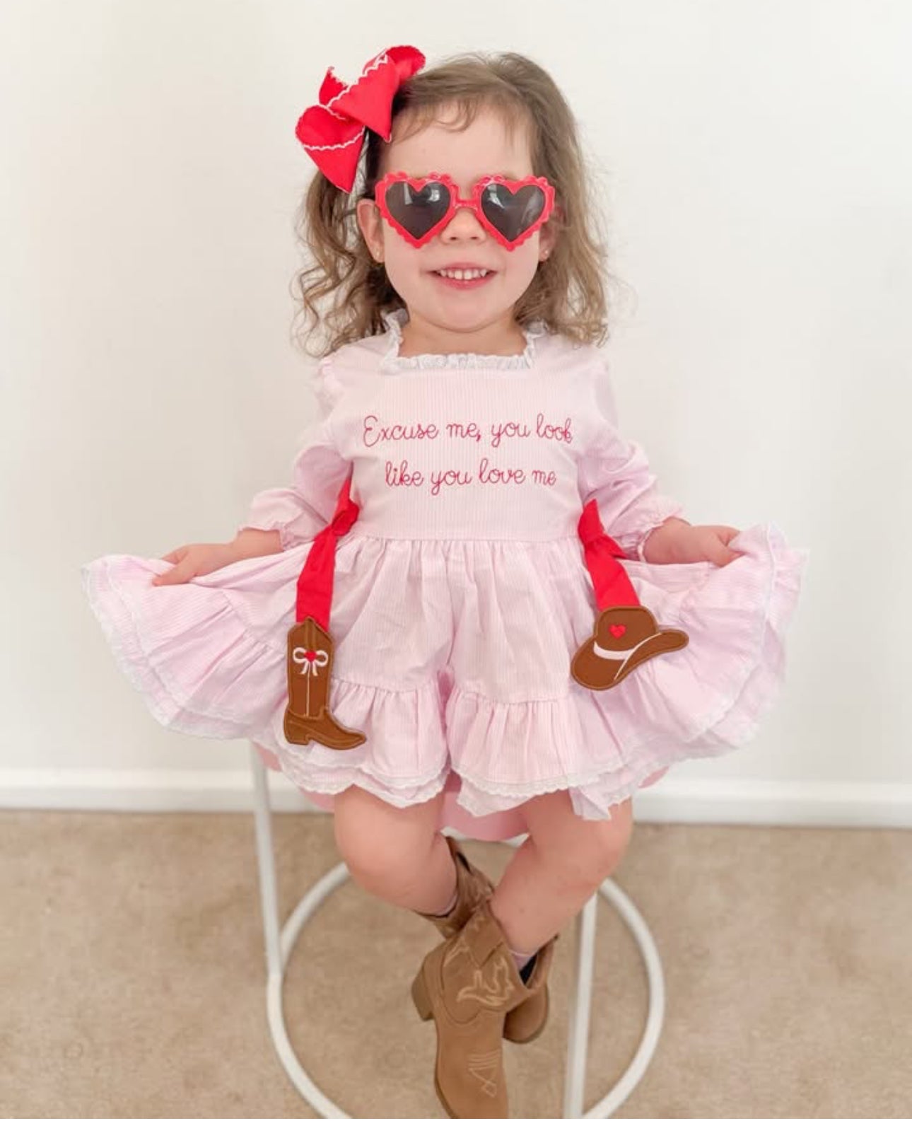 RTS: Excuse Me- Girls Woven Shirt