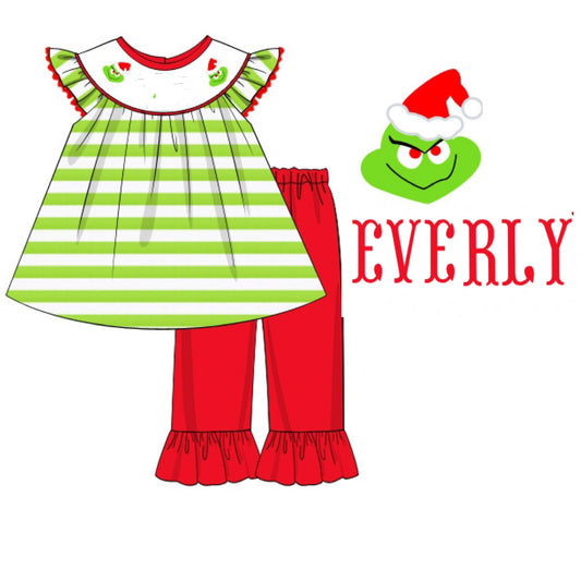 Customer Choice Pre Order 1: Girls Meany Ruffle Pant Set