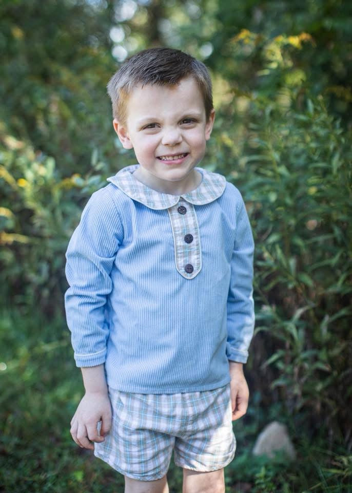 Pre Order 141: Will Anders- Boys Corduroy Shortie Set