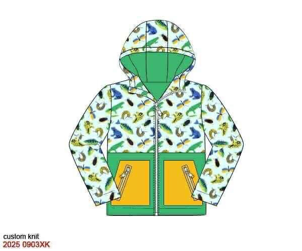 RTS: Windbreakers- Boys Auggie Frog