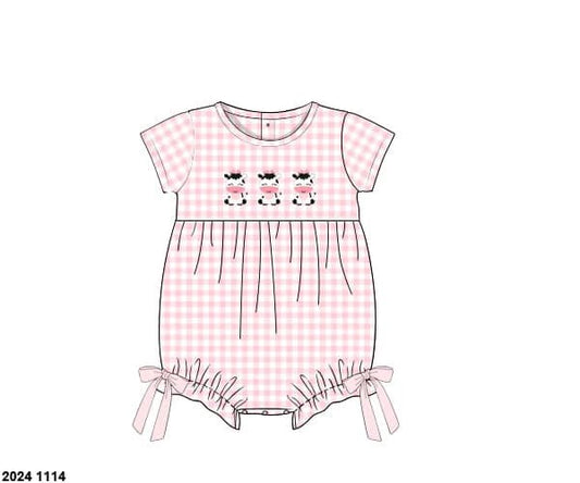Pre Order 149: French Knot Cow- Girl Knit Bubble