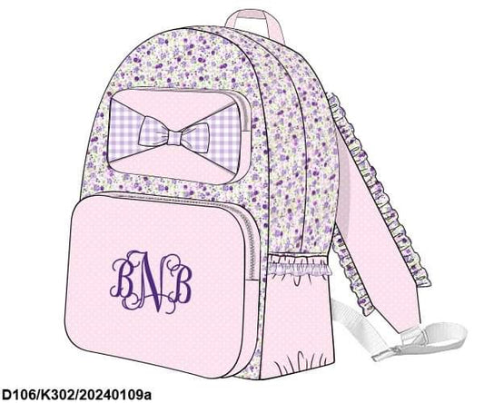 Customer Choice Pre Order 1: Girls Lucy Floral Backpack
