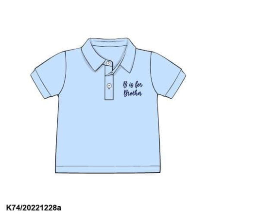 RTS: Sibling Collection- Boys Knit Polo