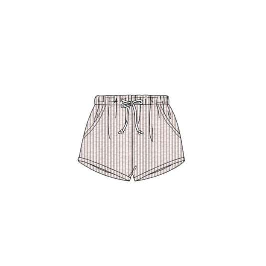 Pre Order 149: Spring Puppy- Seersucker Shorts