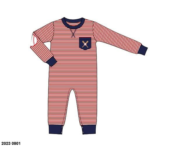 RTS: Full Count- Boys Romper
