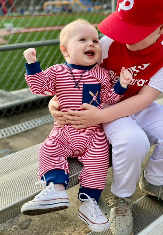 RTS: Full Count- Boys Romper