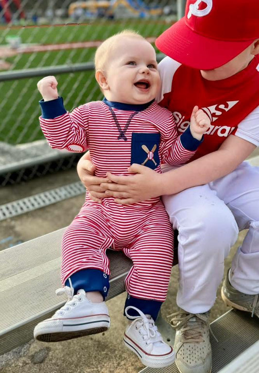 RTS: Full Count- Boys Romper