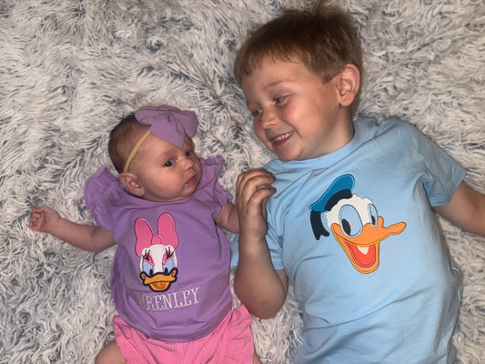 RTS: Character Collection- Boys Donald Appliqué Shirt