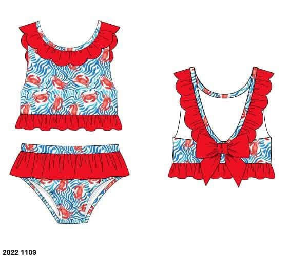 RTS Smocked Farm Boys Knit Pant Set Busy Bee Smocks!