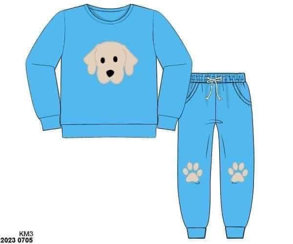 RTS: Boys Karter's Puppy Jogger Set