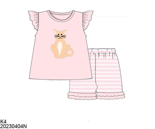 Customer Choice Pre Order 1: Girls BBS Cat Biker Short Set