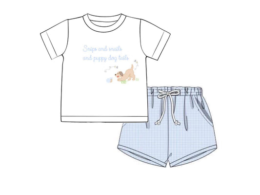 Customer Choice Pre Order 1: Boys Snips & Snails Shortie Set