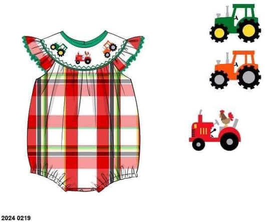 Customer Choice Pre Order 1: Girls Bishop Tractor Bubble