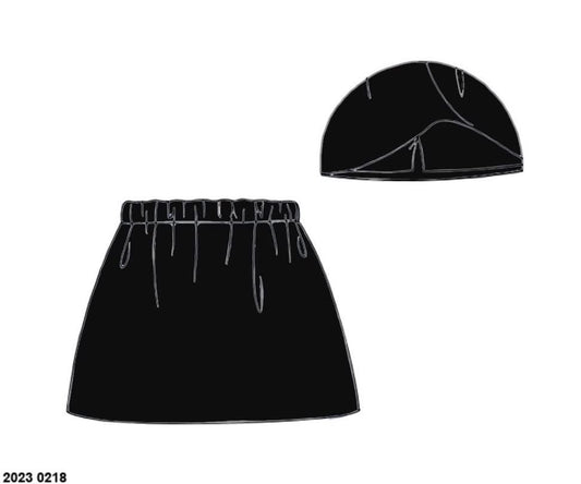 Customer Choice Pre Order 1: Girls Knit Black Skort