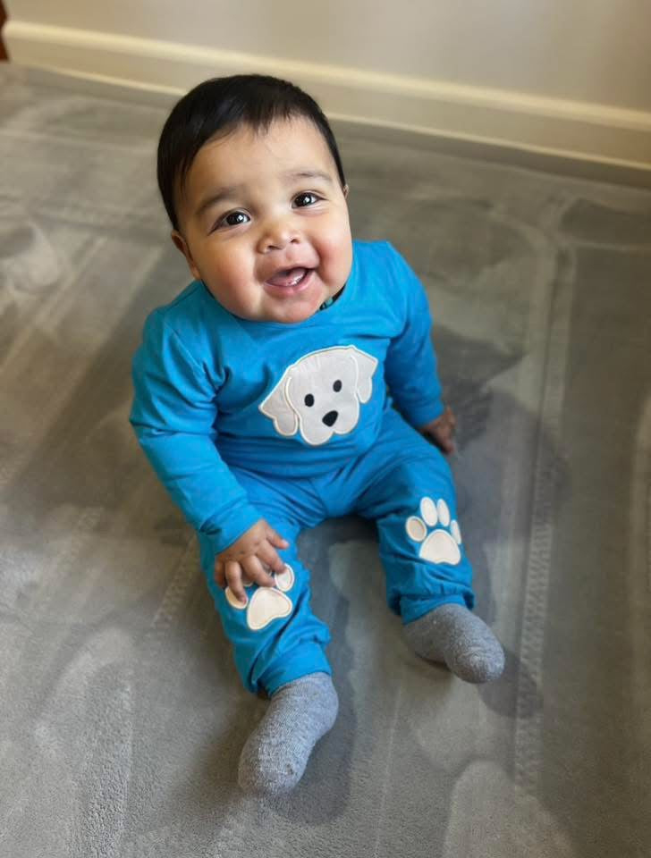 RTS: Boys Karter's Puppy Jogger Set