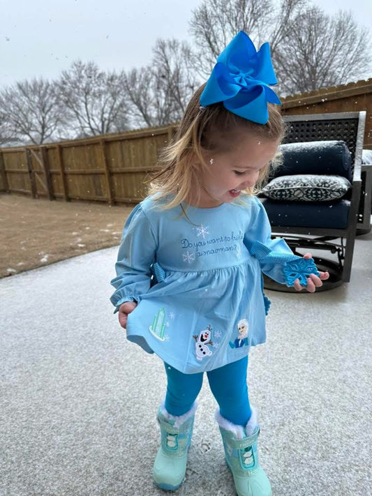 Customer Choice Pre Order 1: Girls Ice Princess Legging Set