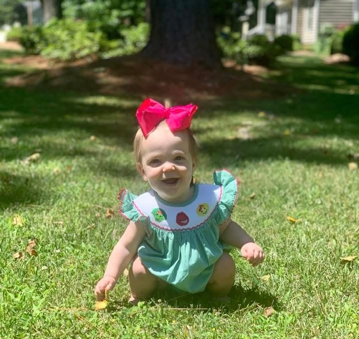 RTS: Girls Dino Friends Smocked Bubble