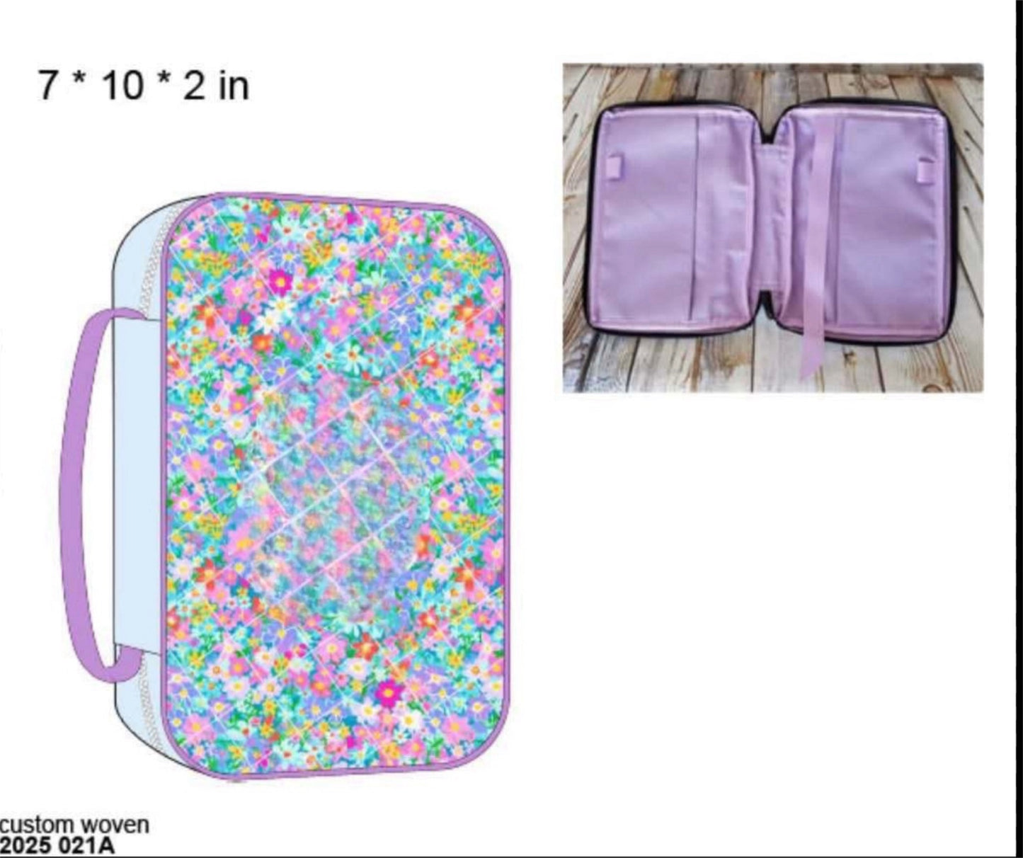 RTS: Lilac Blooms- Bible Cover