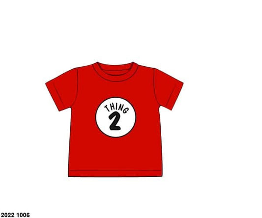 Pre Order 133: Book Shirts- Twin #2 Knit Shirt