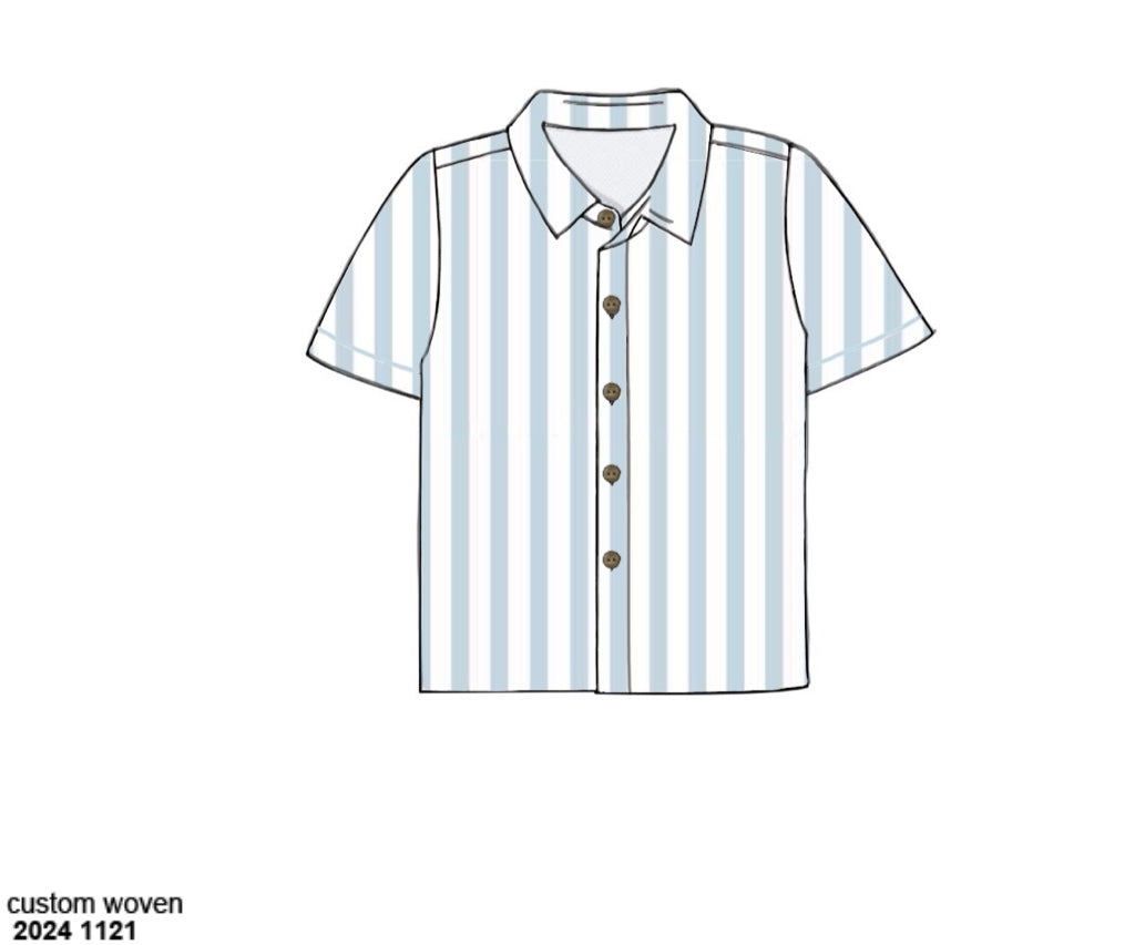RTS: Wellington- Dad/Mini Woven Shirt