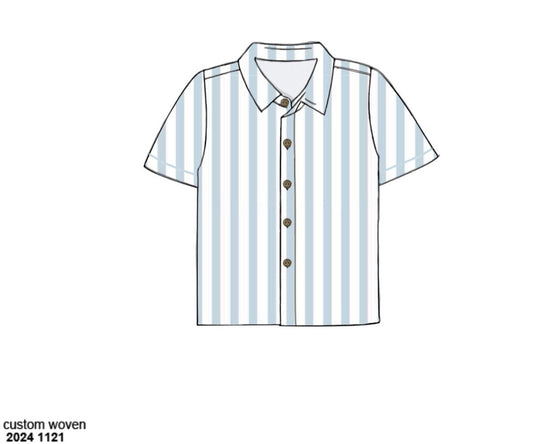 RTS: Wellington- Dad/Mini Woven Shirt