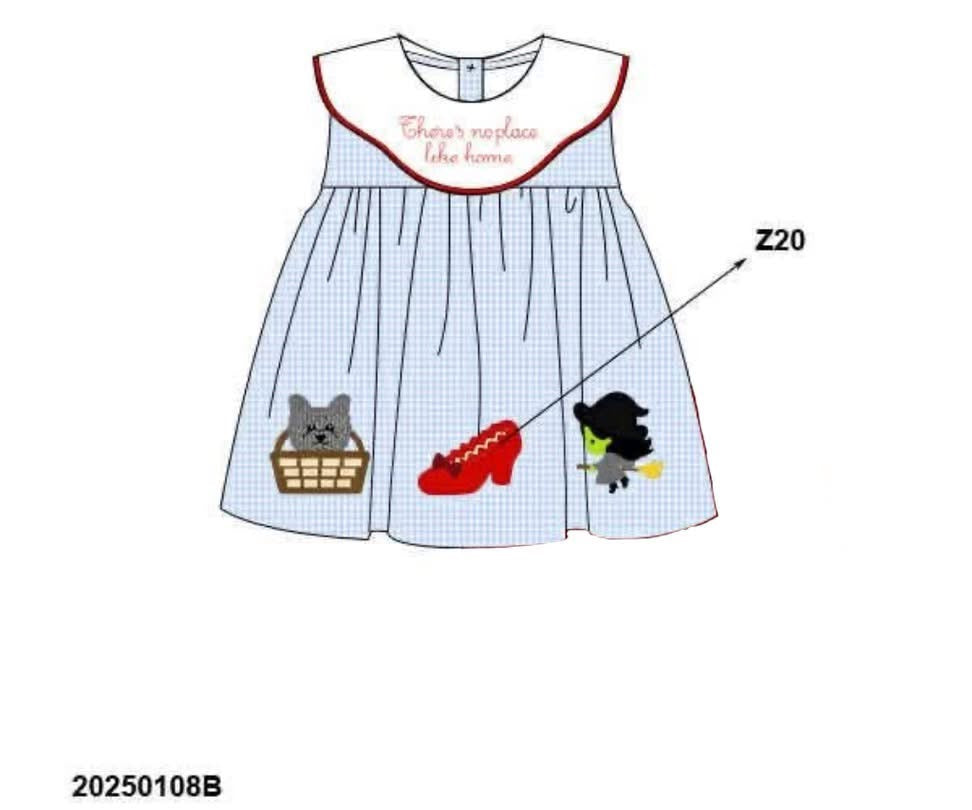 RTS: Character Collection- Girls Red Slipper Woven Shirt