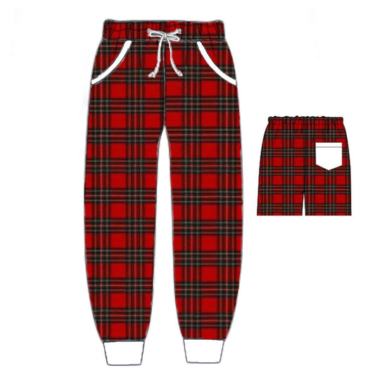 RTS: Classic Flannel- Boys/Mens/Womens Joggers