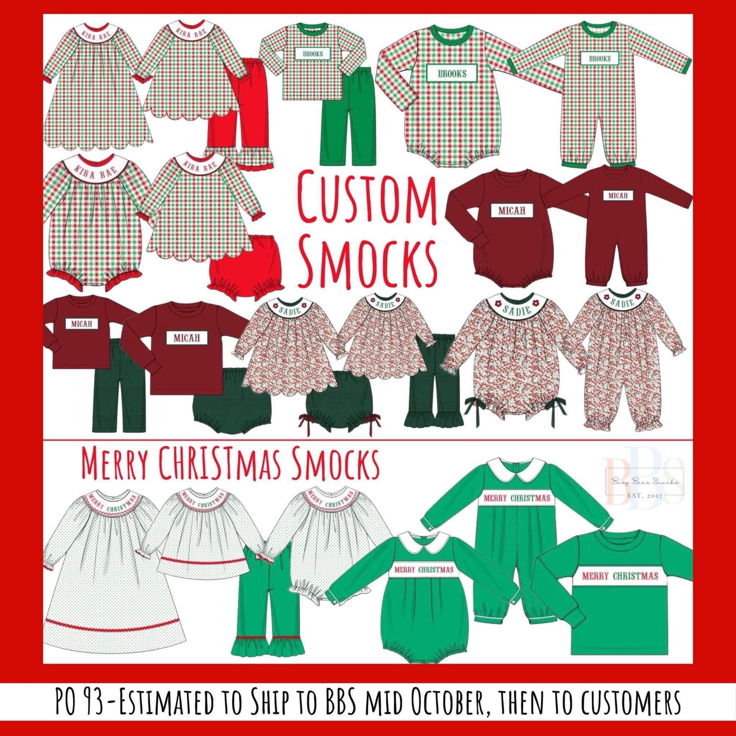 RTS: Merry CHRISTmas- Boys Knit Shirt
