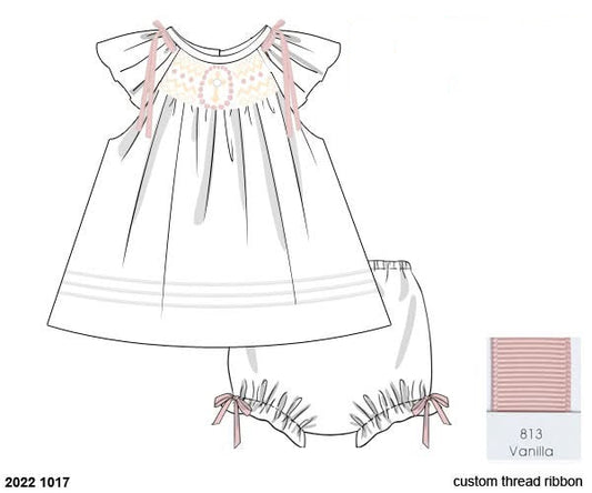 RTS: Kolsyn Cross- Girls Woven Bloomer Set