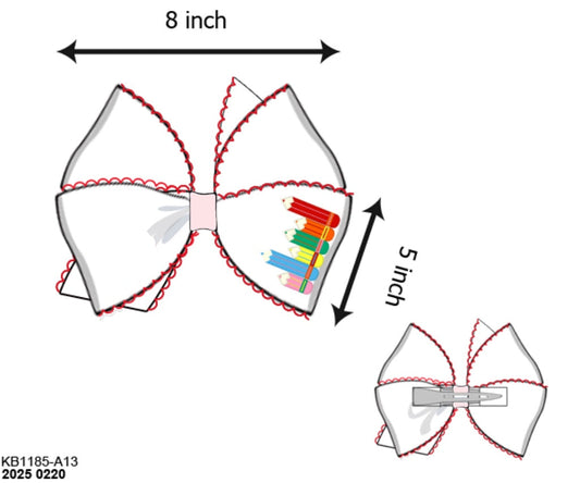 RTS: Colored Pencils- Hair Bow