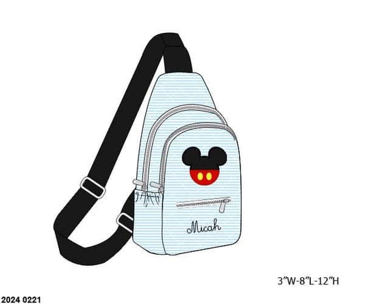 Customer Choice Pre Order 1: Blue Mouse Cross Body Bag