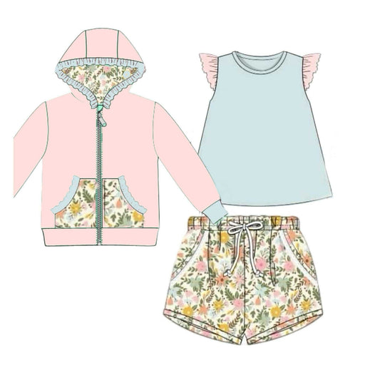 RTS: 3pc Knit Jacket Set- Kira Rae