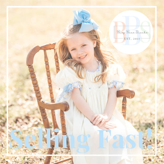 RTS: Blue Check Pumpkins- Boys Woven Bubble