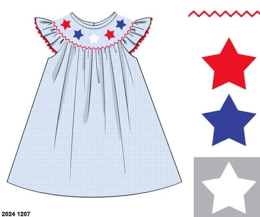 RTS: Hidle Stars- Girls Woven Dress
