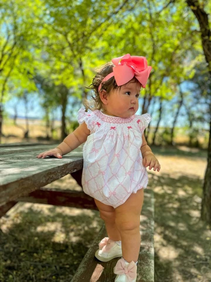 Pre Order 136: Ella Beau- Girls Geo Bishop Bubble