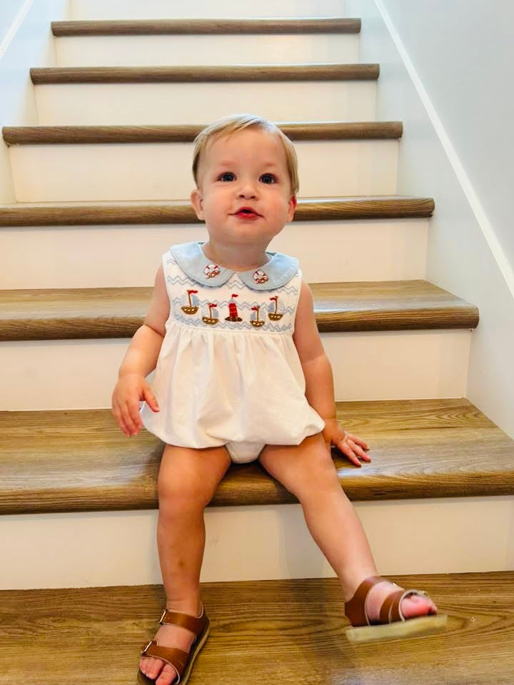 Pre Order 136: Hampton Harbor- Boys Knit Bubble